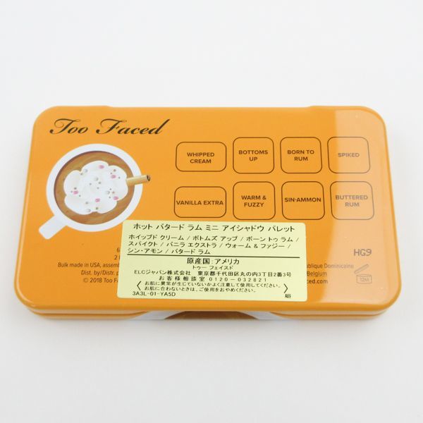  toe face do hot butter drum Mini eyeshadow Palette remainder amount many C023