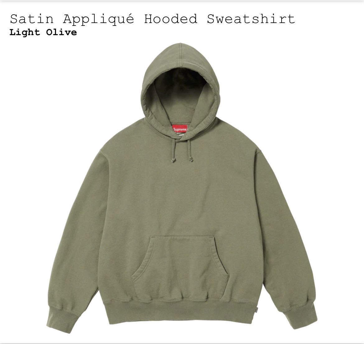 Supreme Satin Appliqué Sweatshirt+apple-en.jp