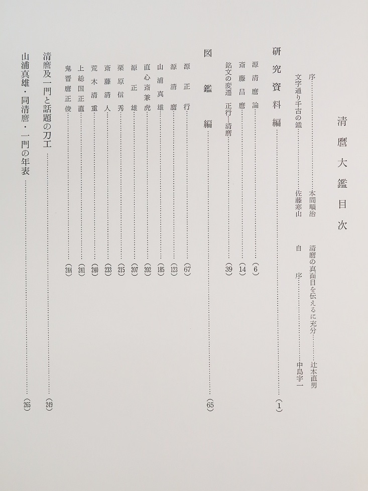 清麿大鑑　中島宇一　刀剣春秋新聞社_画像3