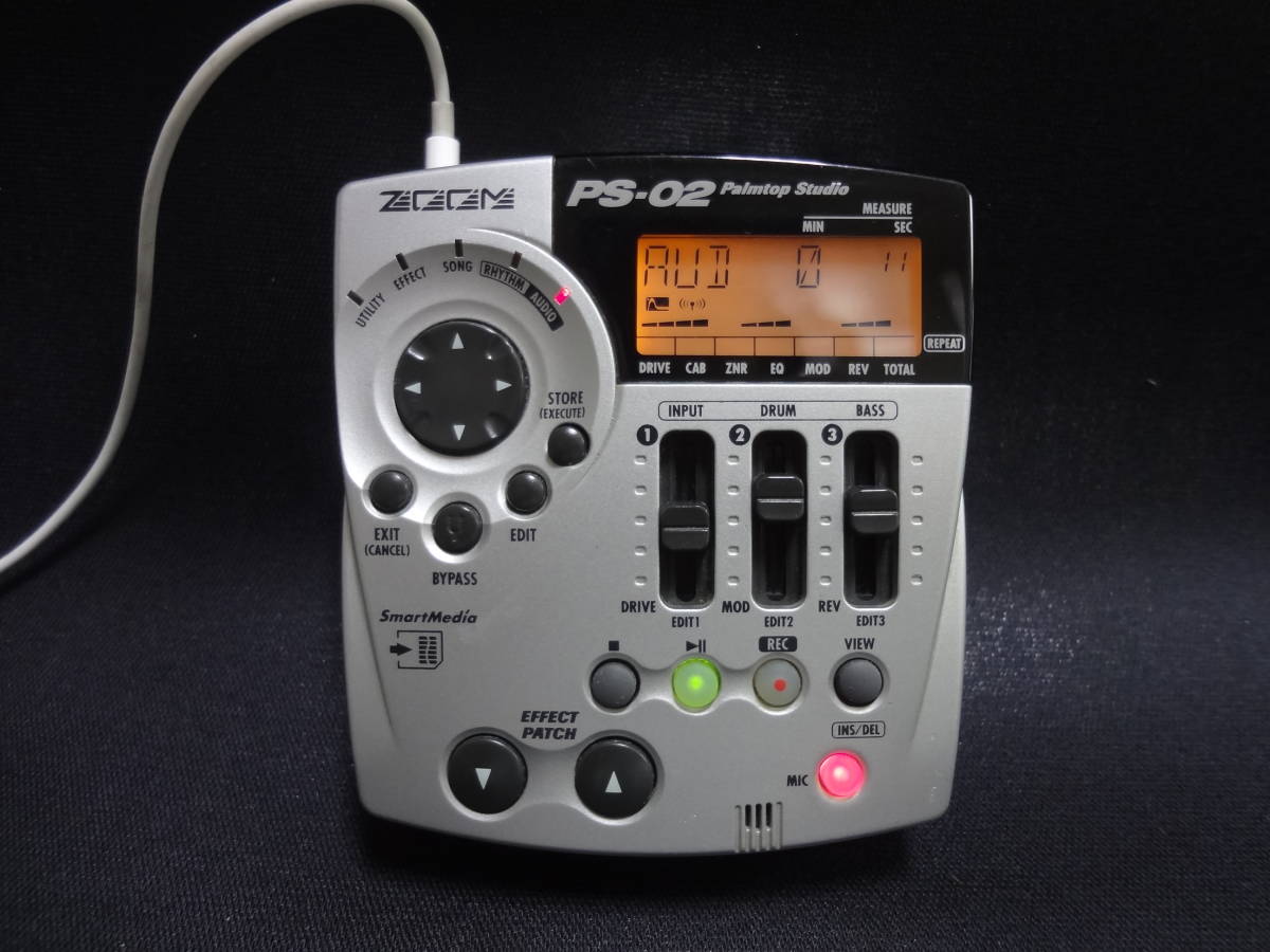 〓〓 ZOOM Palmtop Studio デジタル マルチトラックレコーダー PS-02 ジャンク 〓〓