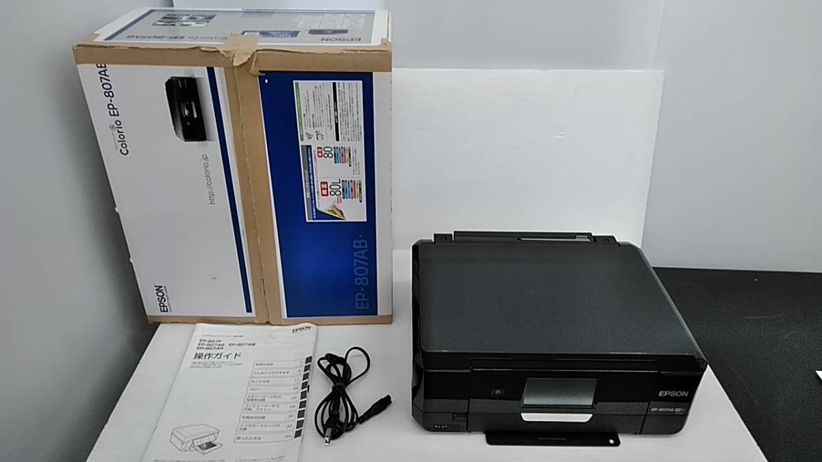 国内正規品】 あ//J6287 2015年製 電源コード 取扱説明書 エプソン