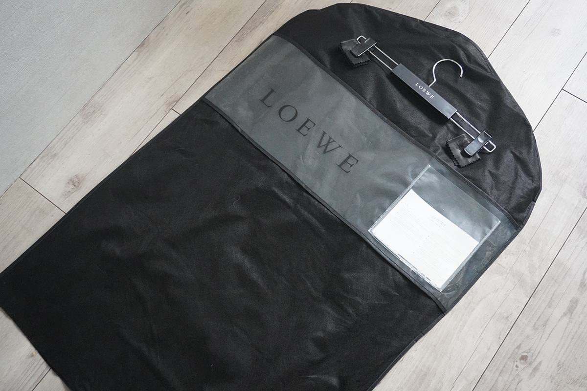  superior article Loewe LOEWE original ga- men to case have ram leather tight skirt 42 black black leather bottoms Vintage . sheep leather original leather 