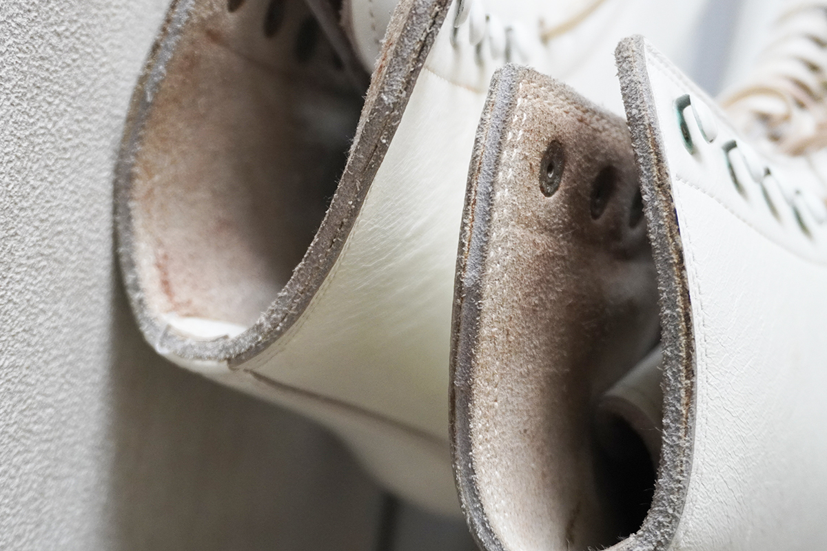  профессиональный фигурное катание обувь лезвие MK Professional 82 примерно 23.5. белый обувь Professional