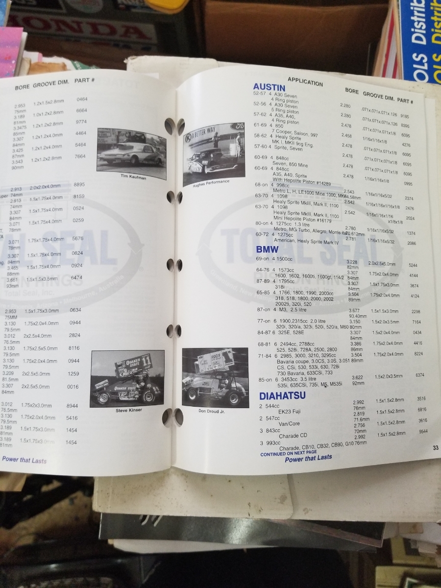 1996 TOTAL SEAL catalog 