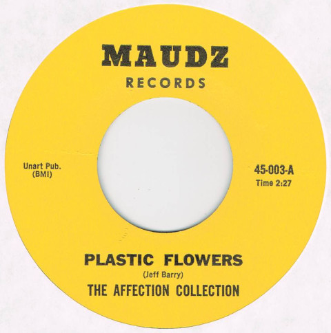 ●THE AFFECTION COLLECTION / PLASTIC FLOWERS [US 45 ORIGINAL 7inch シングル 新品同様 試聴]_画像1