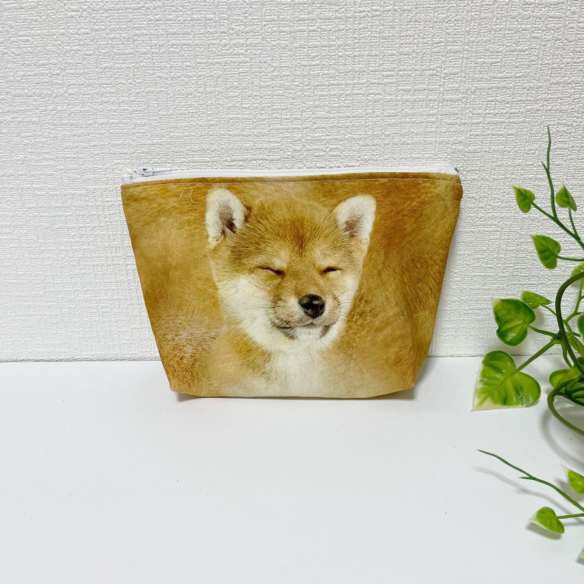 キャンペーン価格 ハンドメイド 柴犬柄ポーチ | complejooroverde.com