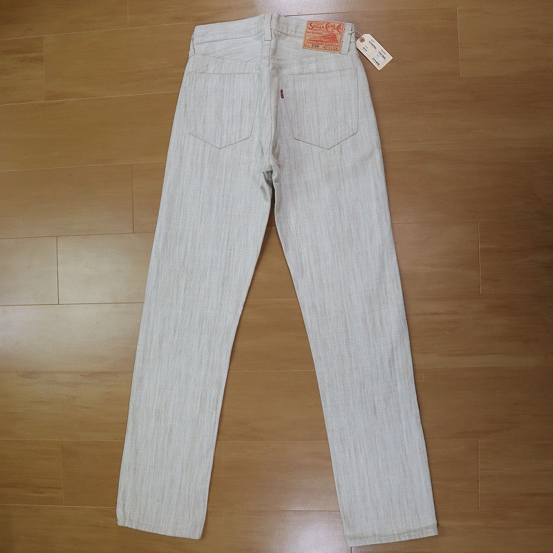 未使用タグ付き SUGAR CANE シュガーケーン ストレートデニムパンツ ボタンフライ SC40286 日本製 Lot286 ユニセックス W28 S相当_画像3