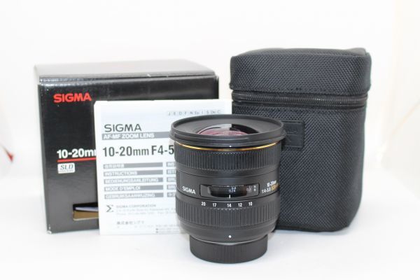 ランキング上位のプレゼント Nikon HSM DC EX F4-5.6 10-20mm AF SIGMA