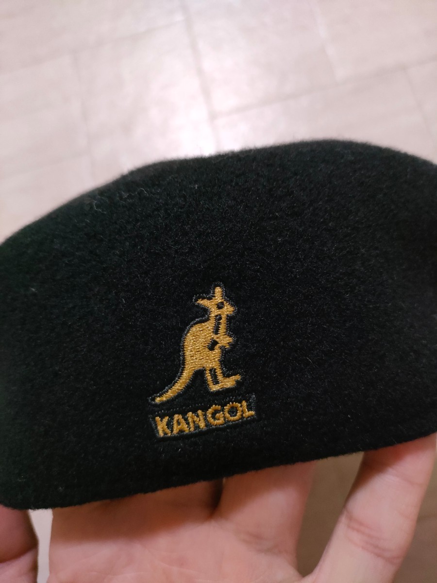  размер :L примерно 59cm прекрасный товар Kangol kangol кепка hunting cap шляпа шляпа берет 0258BC мужской женский шерсть soft шляпа 