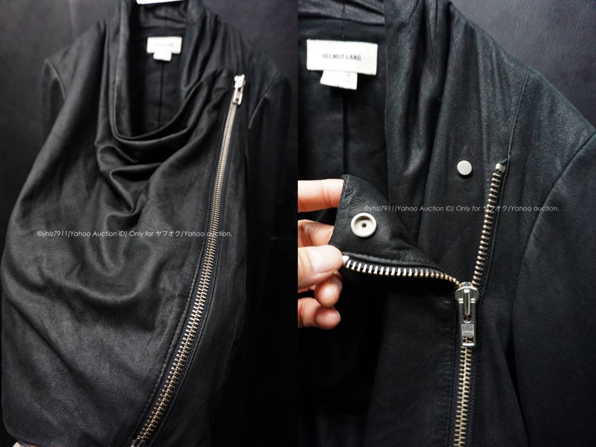 HELMUT LANG レザージャケット 羊革 HELMUT LANG レザージャケット 羊革