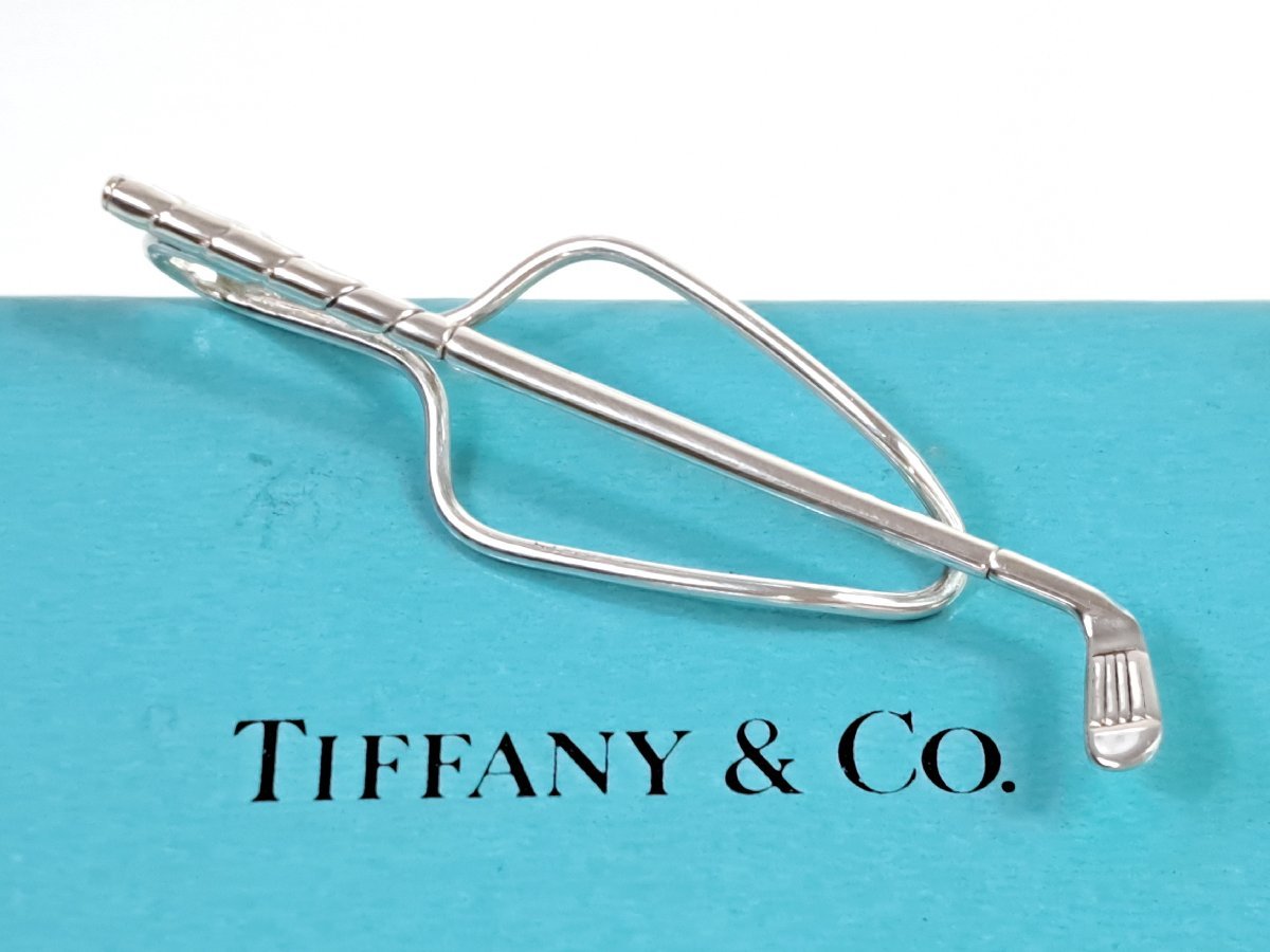 お気に入りの 希少 ティファニー TIFFANY ゴルフクラブ ネクタイピン