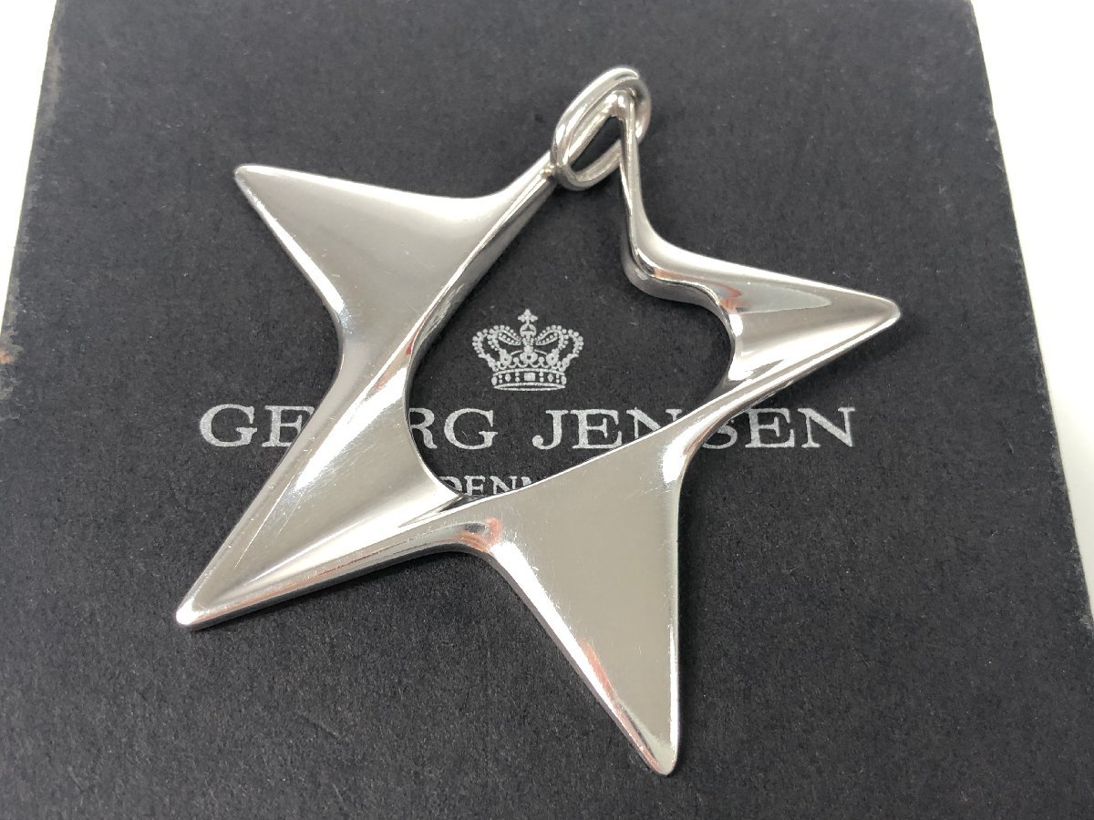 春新作の ジョージジェンセン Georg Jensen スター/星 ネックレス