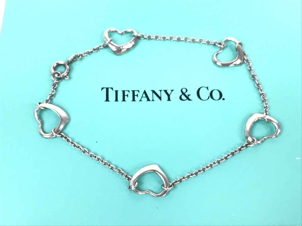 限​定​販​売​】 ティファニー TIFFANY 5パール オープンハート