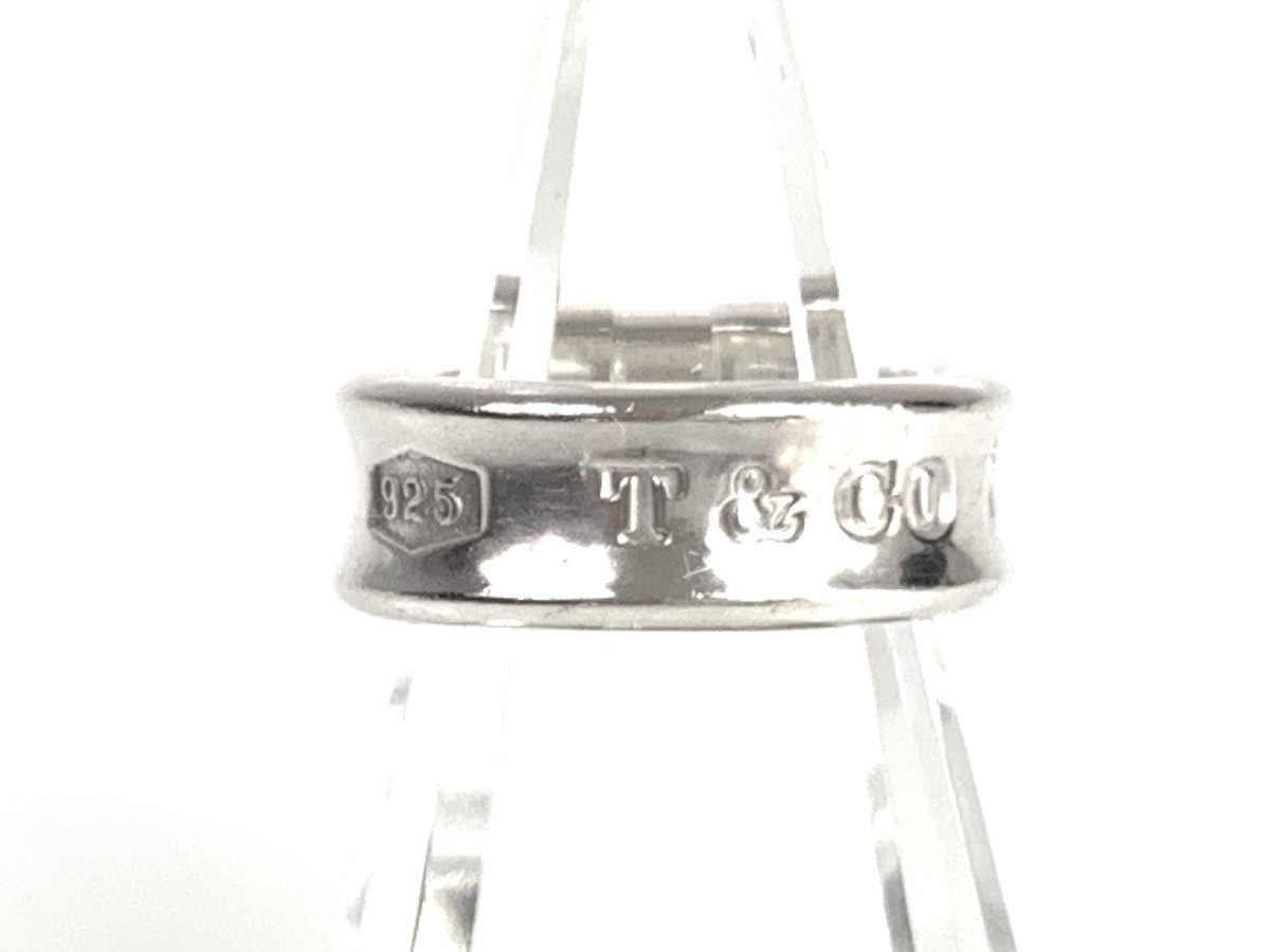 史上最も激安 ティファニー TIFFANY 1837 ナローリング 指輪 サイズ9号