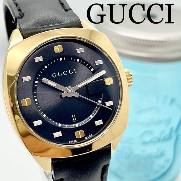 本物の 125 GUCCI グッチ時計 メンズ腕時計 Gタイムレス Gロゴ