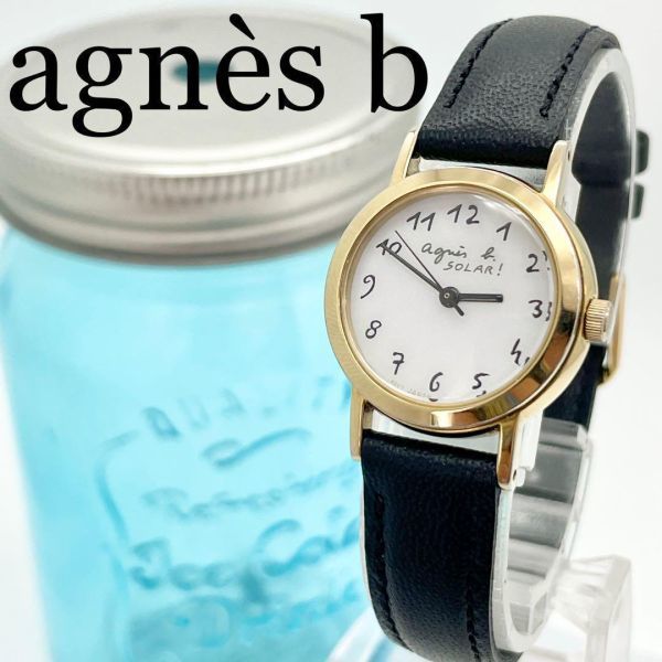 520 agns b アニエスベー時計　レディース腕時計　ソーラー時計　人気