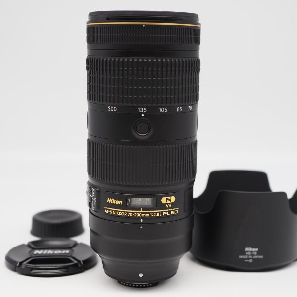 即出荷】 □極上品□ Nikon VR ED FL f/2.8E 70-200mm NIKKOR AF-S