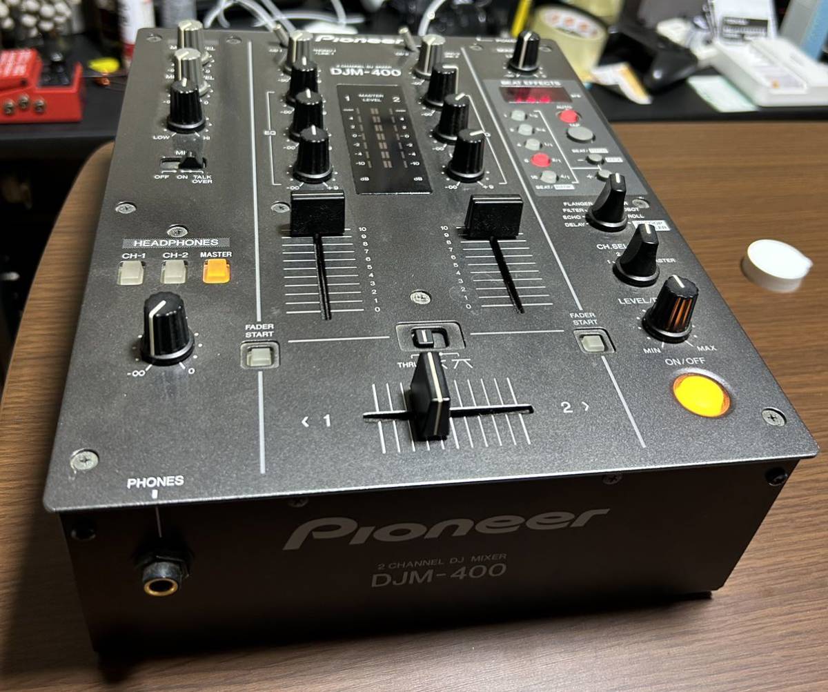 Pioneer DJM-400 2 CHANNEL DJ MIXER 商品細節 | YAHOO!拍賣 | One Map