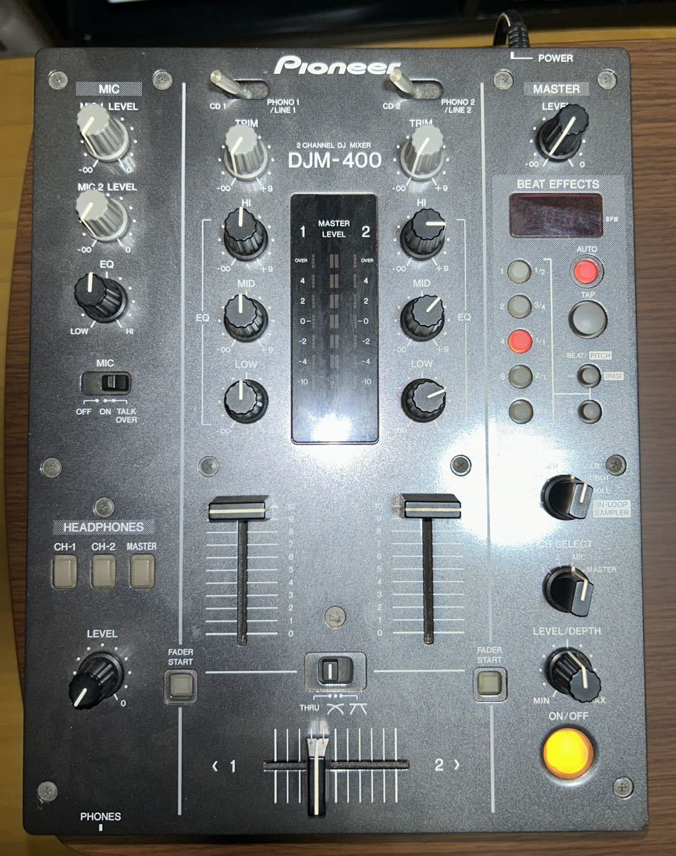 Pioneer DJM-400 2 CHANNEL DJ MIXER 商品細節 | YAHOO!拍賣 | One Map