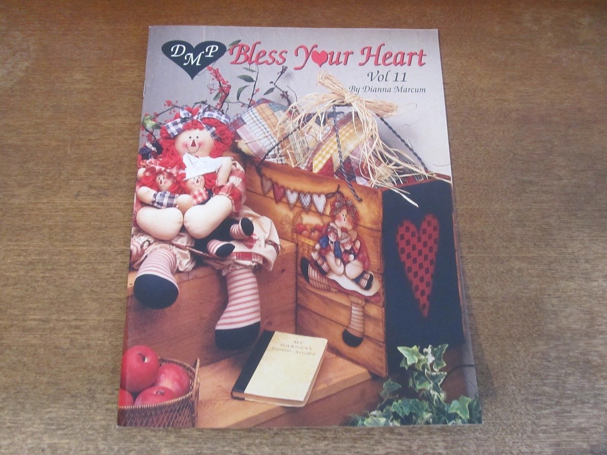 2310MK●洋書「Bless Your Heart Vol.11」著:Dianna Marcum●トールペイント/デザイン/図案/カントリー_画像1