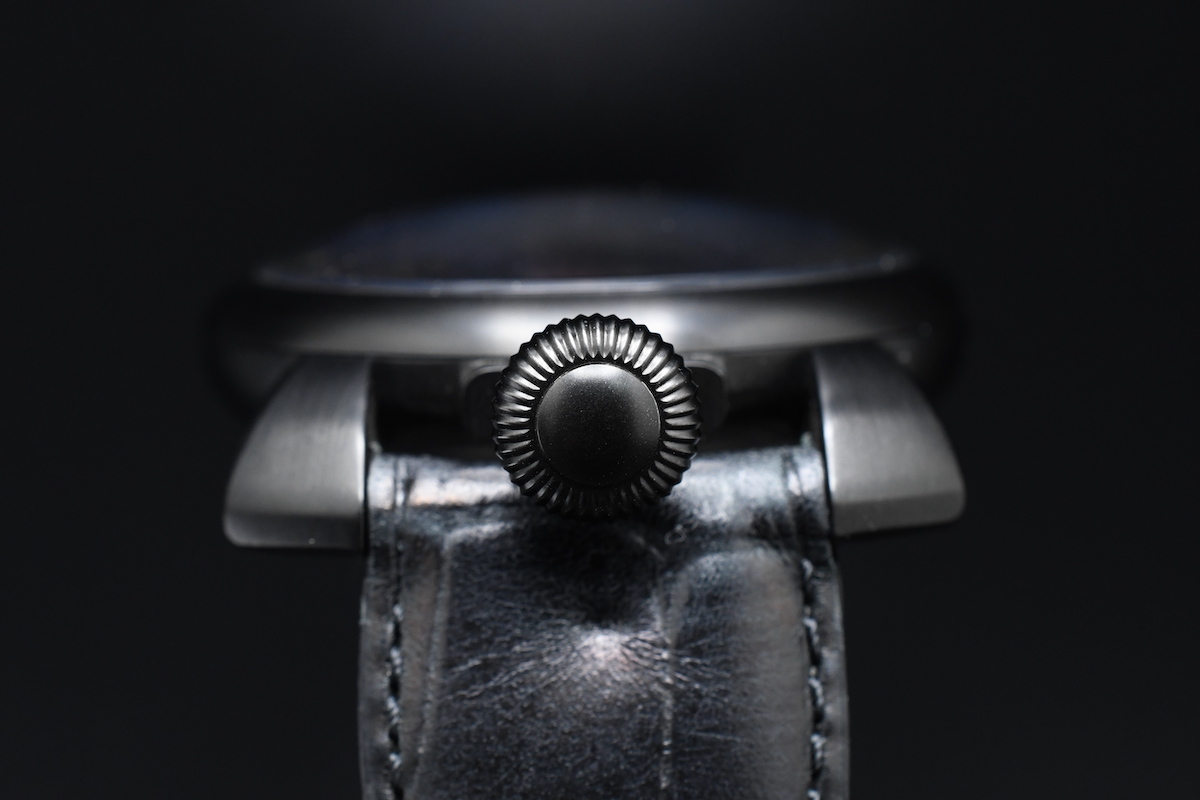 GaGa MILANO Ref：5012.03S ガガミラノ マニュアーレ スモールセコンド 手巻き ブラック メンズ 腕時計 ■15919_画像5