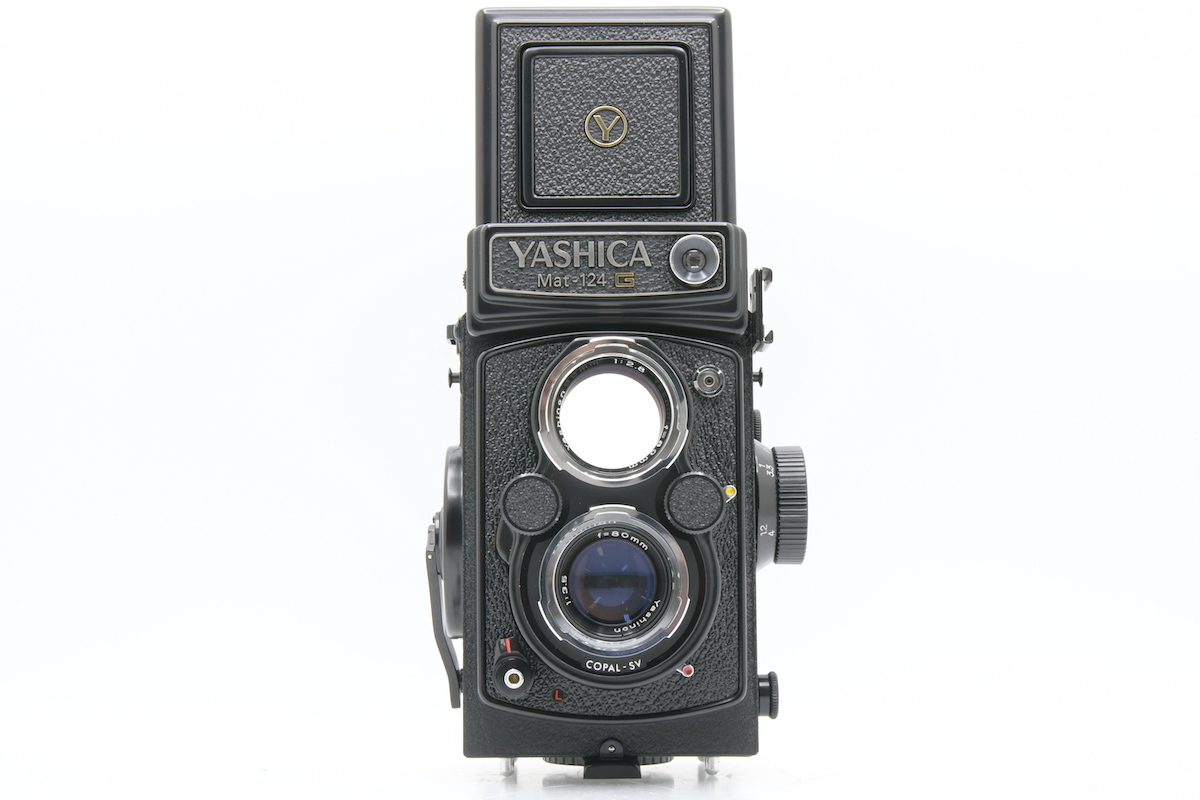 外観美品】 ヤシカ Yashica Mat-124 G Yashinon 80mm F3.5 二眼カメラ