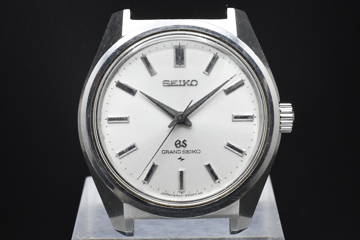 柔らかい SEIKO 箱付 44GS シルバーダイアル 亀戸 メダリオン グランド