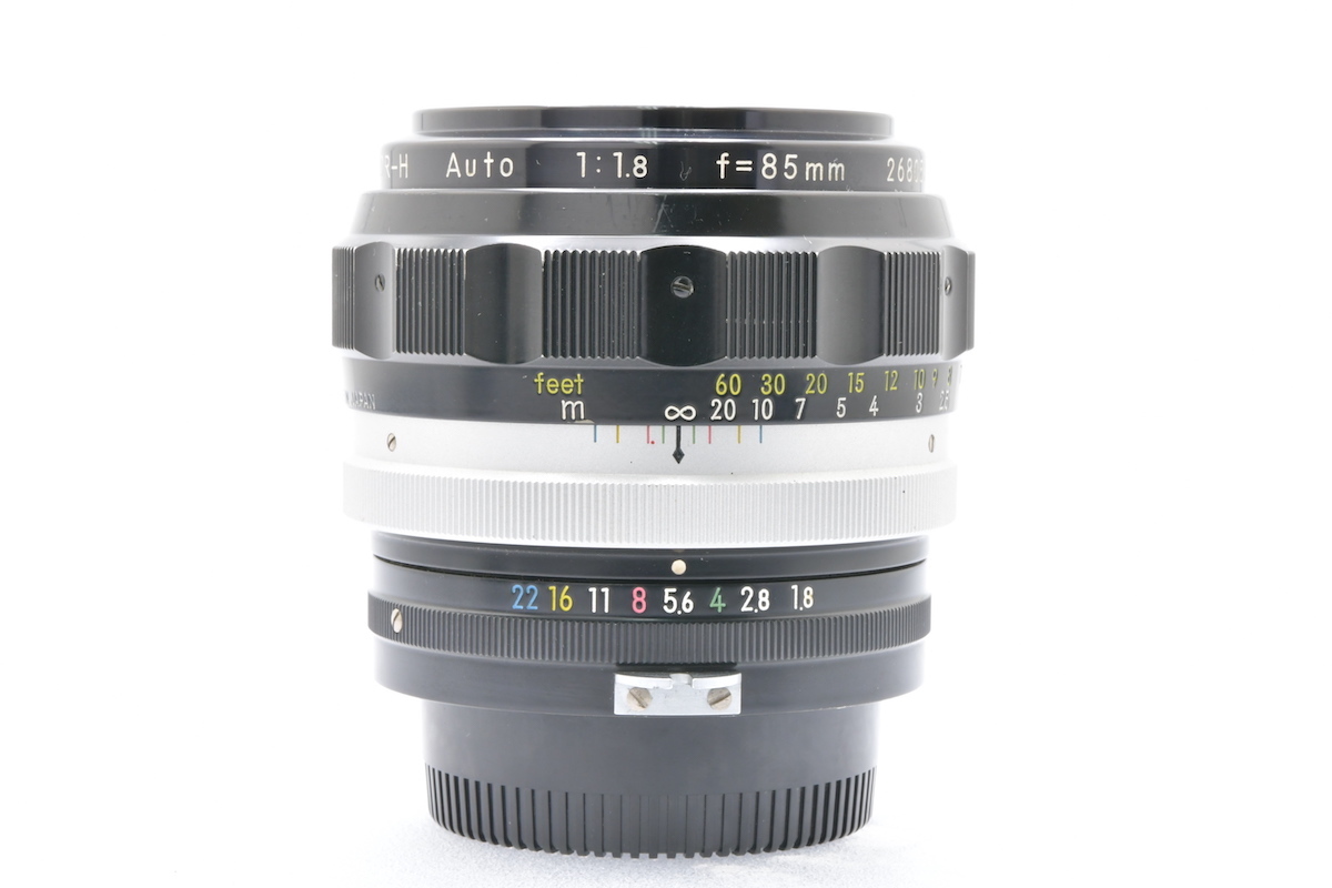 Nikon 非AI NIKKOR-H Auto 85mm F1.8 Fマウント ニコン MF一眼レフ用 中望遠単焦点レンズ_画像7