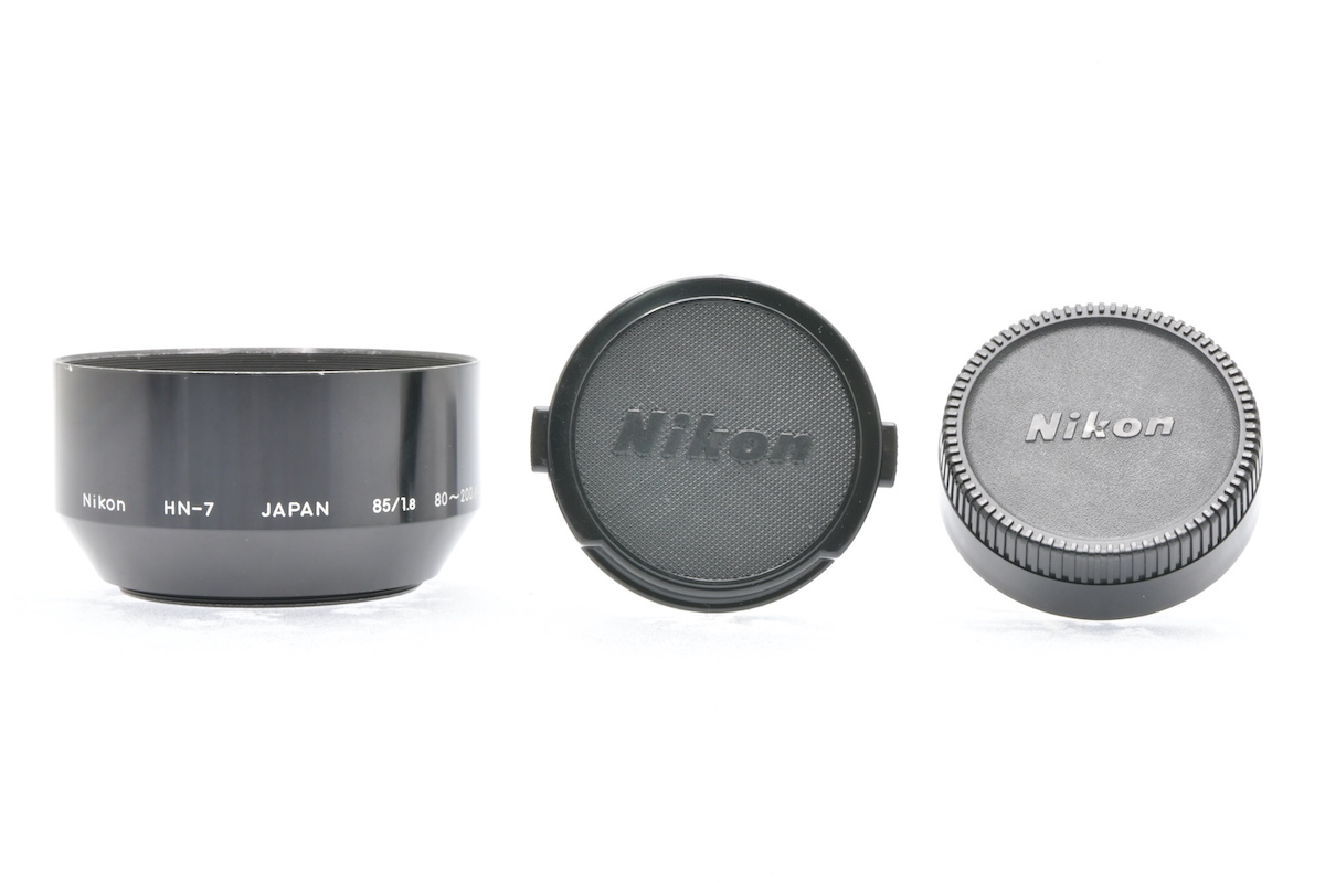 Nikon 非AI NIKKOR-H Auto 85mm F1.8 Fマウント ニコン MF一眼レフ用 中望遠単焦点レンズ_画像10