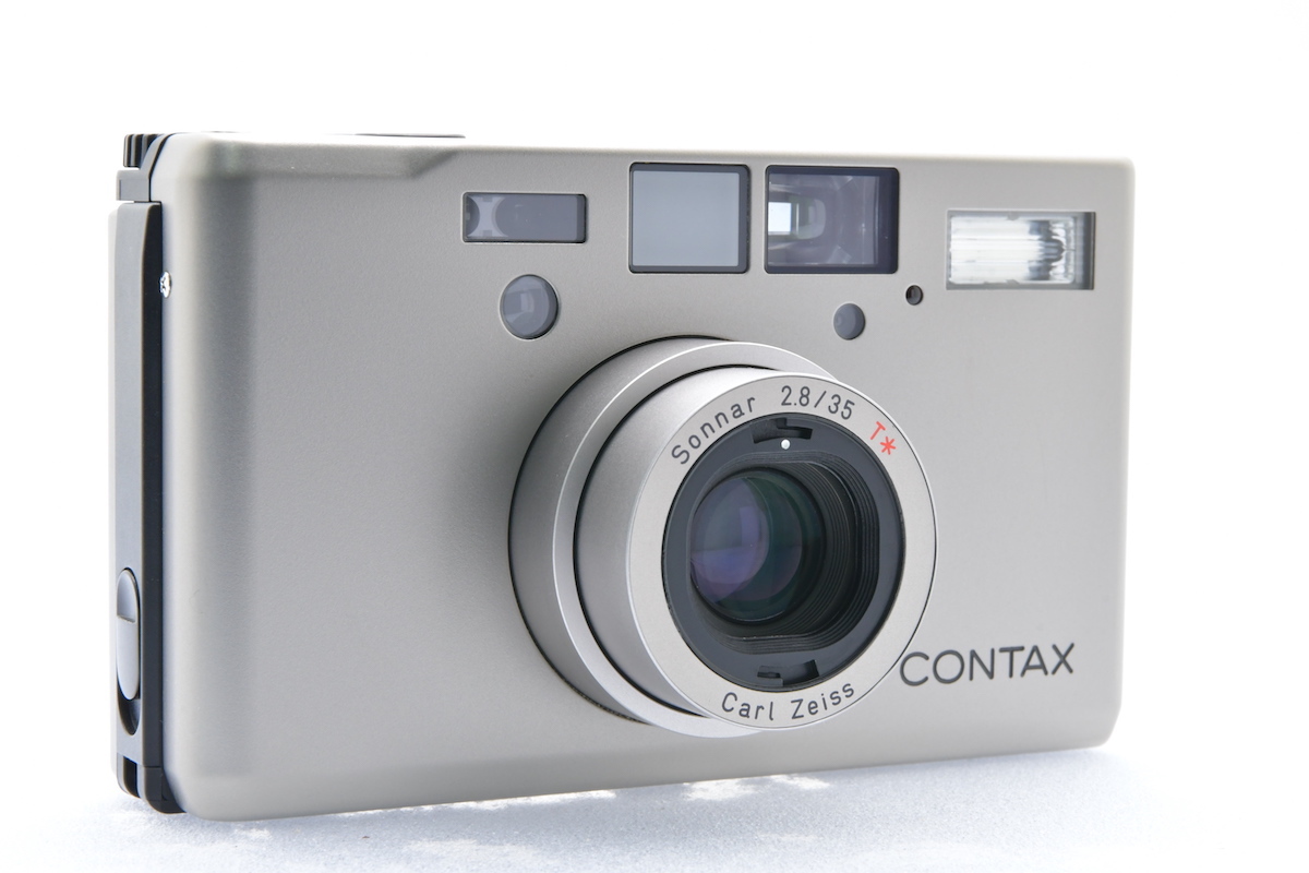 CONTAX T3 前期型 シングルティース / 35mm F2.8 T* コンタックス AFコンパクトフィルムカメラ 箱付き_画像7