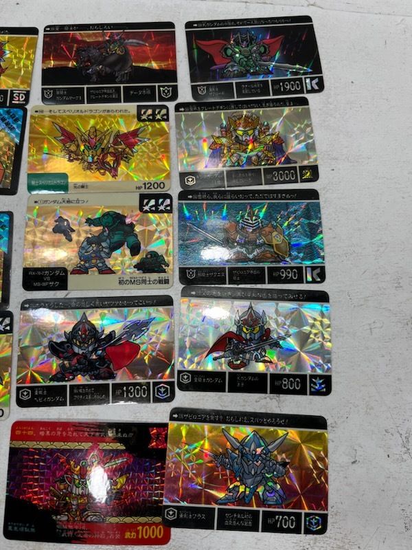 バンダイ カードダス SDガンダム プリズム 22枚セット まとめ売り 現状