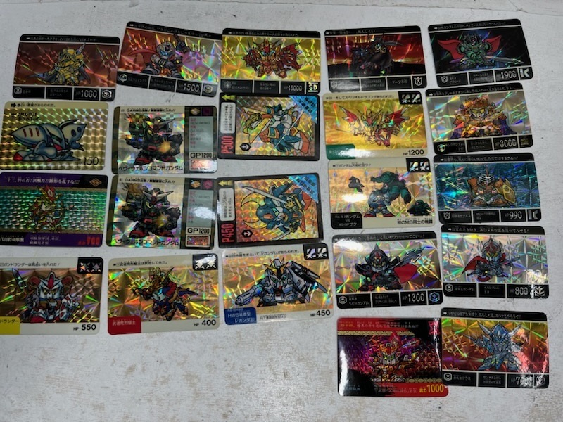 バンダイ カードダス SDガンダム プリズム 22枚セット まとめ売り 現状