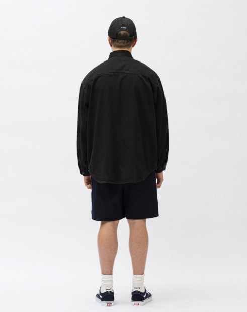 WTAPS WCPO / LS / COTTON DENIM INDIGO LARGE 03 231WVDT-SHM01 WTAPS WCPO / LS / COTTON DENIM INDIGO LARGE 03 231WVDT-SHM01