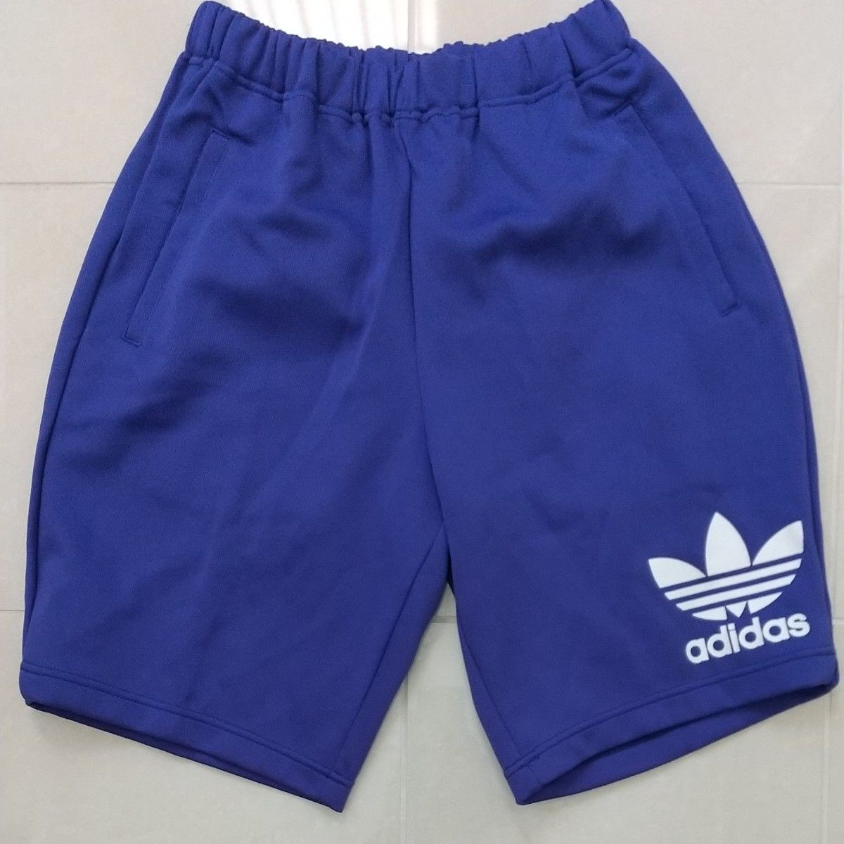 adidas アディダス ハーフパンツ ショートパンツ 紫 レディースML