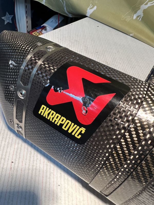 AKRAPOVIC S-H3S07-APC（CB250/300R）スリップオンサイレンサー カーボン_画像7