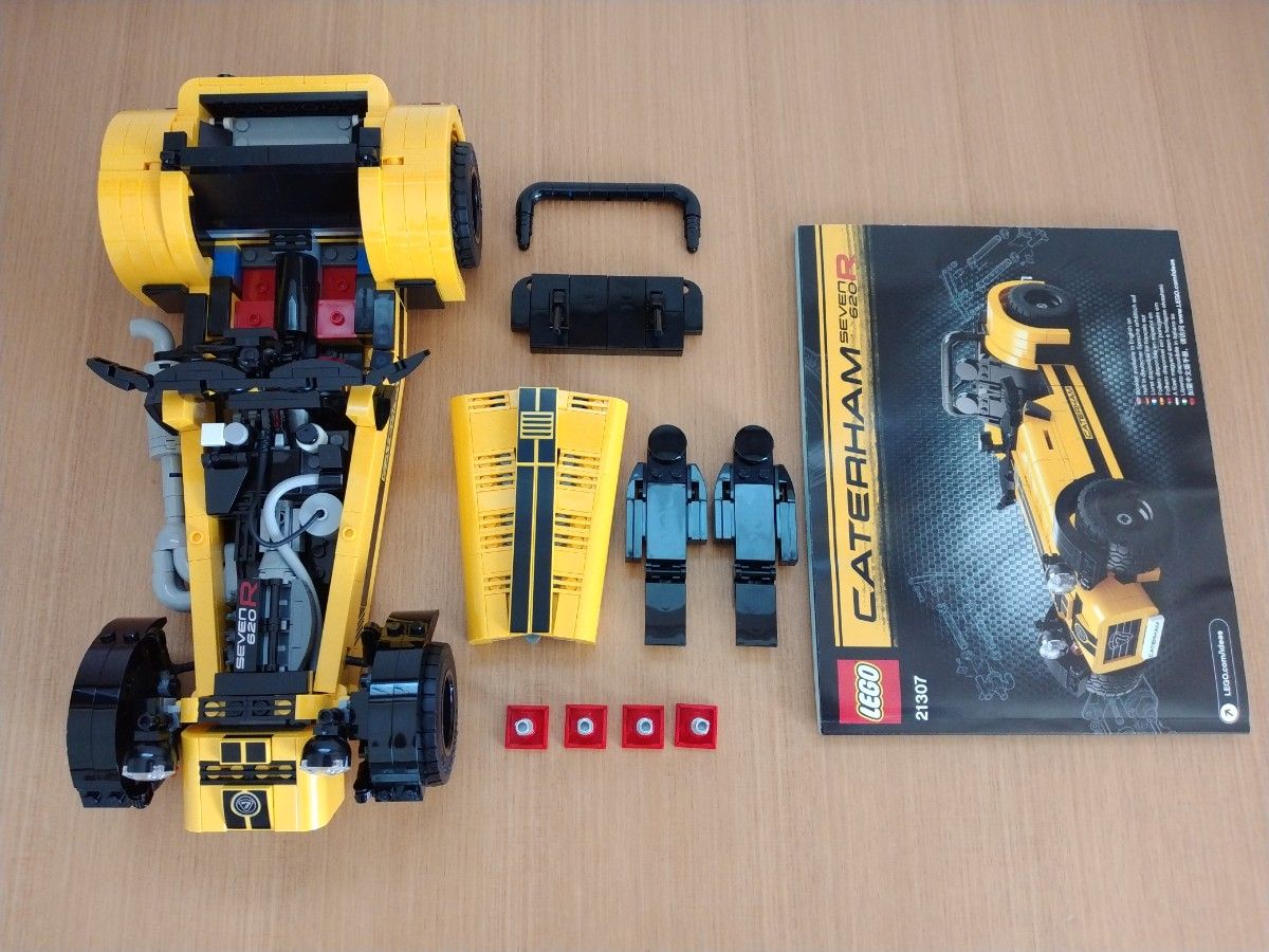 レゴ アイデア 21307 ケータハム セブン 620R LEGO IDEAS ブロック 組立済み 説明書あり 箱なし