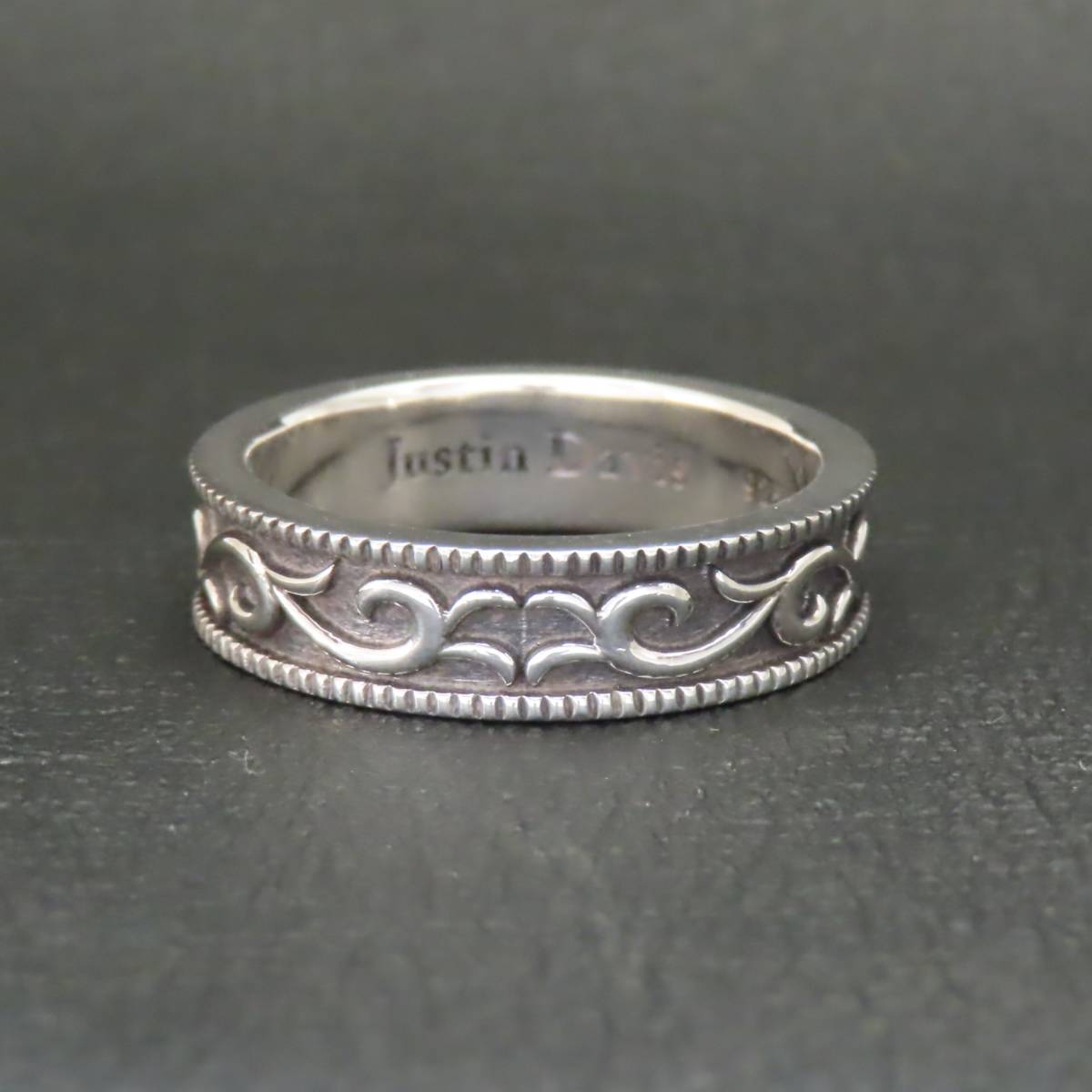 新品同様 美品 JUSTIN DAVIS ETERNAL LOVE RING ジャスティンデイビス