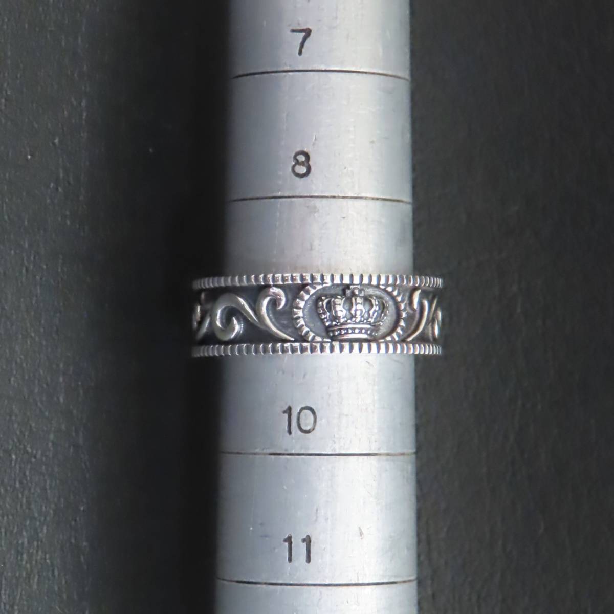  as good as new beautiful goods JUSTIN DAVIS ETERNAL LOVE RING Justin Davis Eternal Rav ring ring silver 925 9 number Crown .. Tang . pattern 