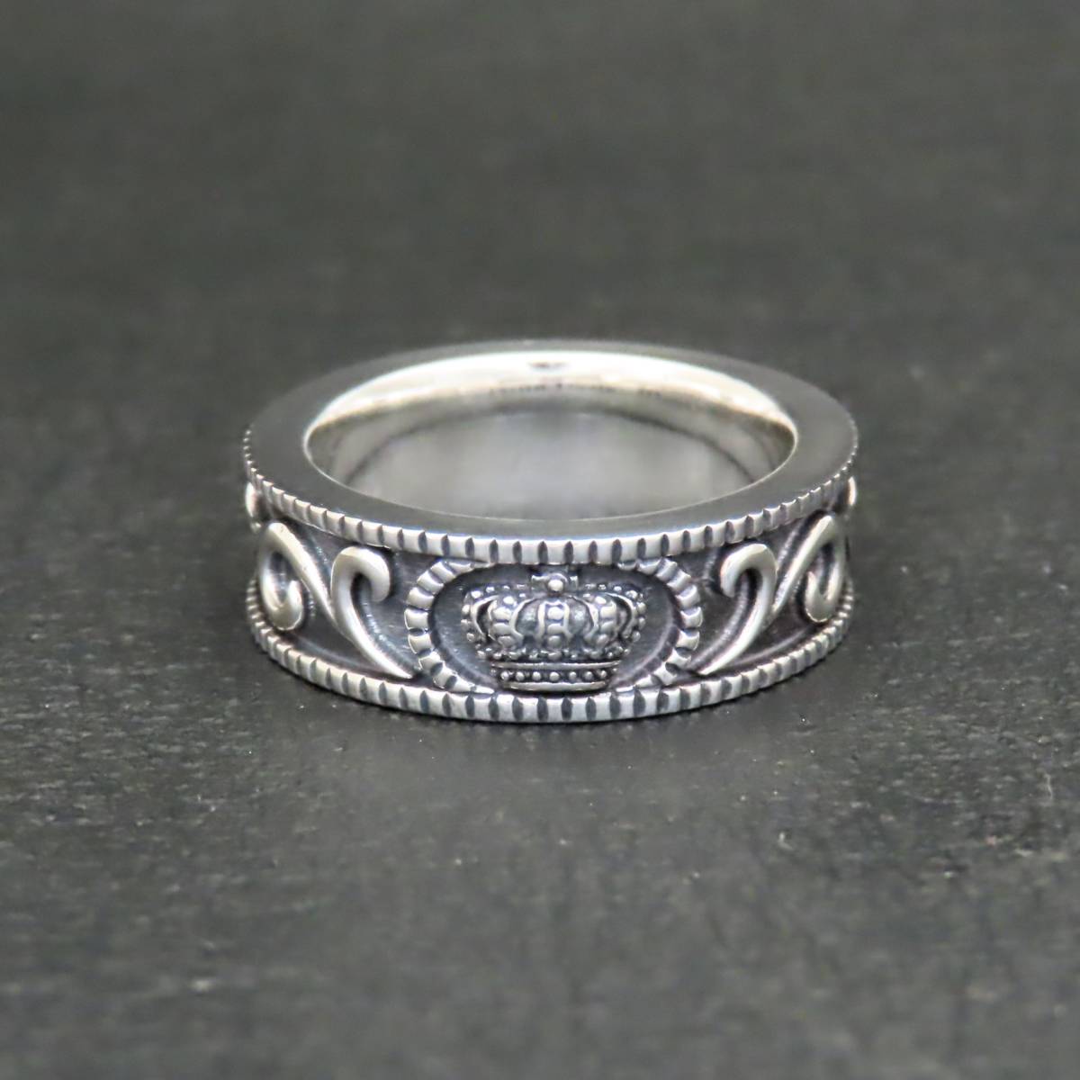  as good as new beautiful goods JUSTIN DAVIS ETERNAL LOVE RING Justin Davis Eternal Rav ring ring silver 925 9 number Crown .. Tang . pattern 