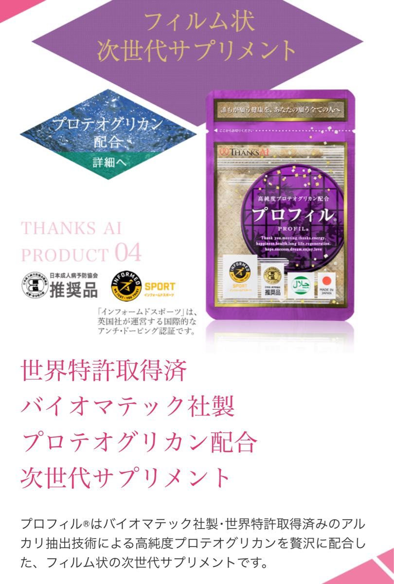 サンクスアイ プロフィル 4袋-