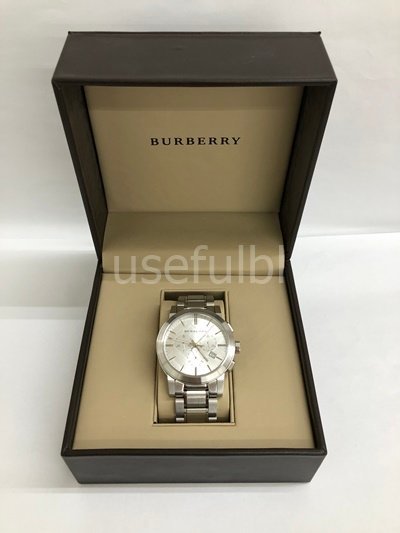 高級感 【Burberry】バーバリー 腕時計 シルバー BU9350 SY01-DN5