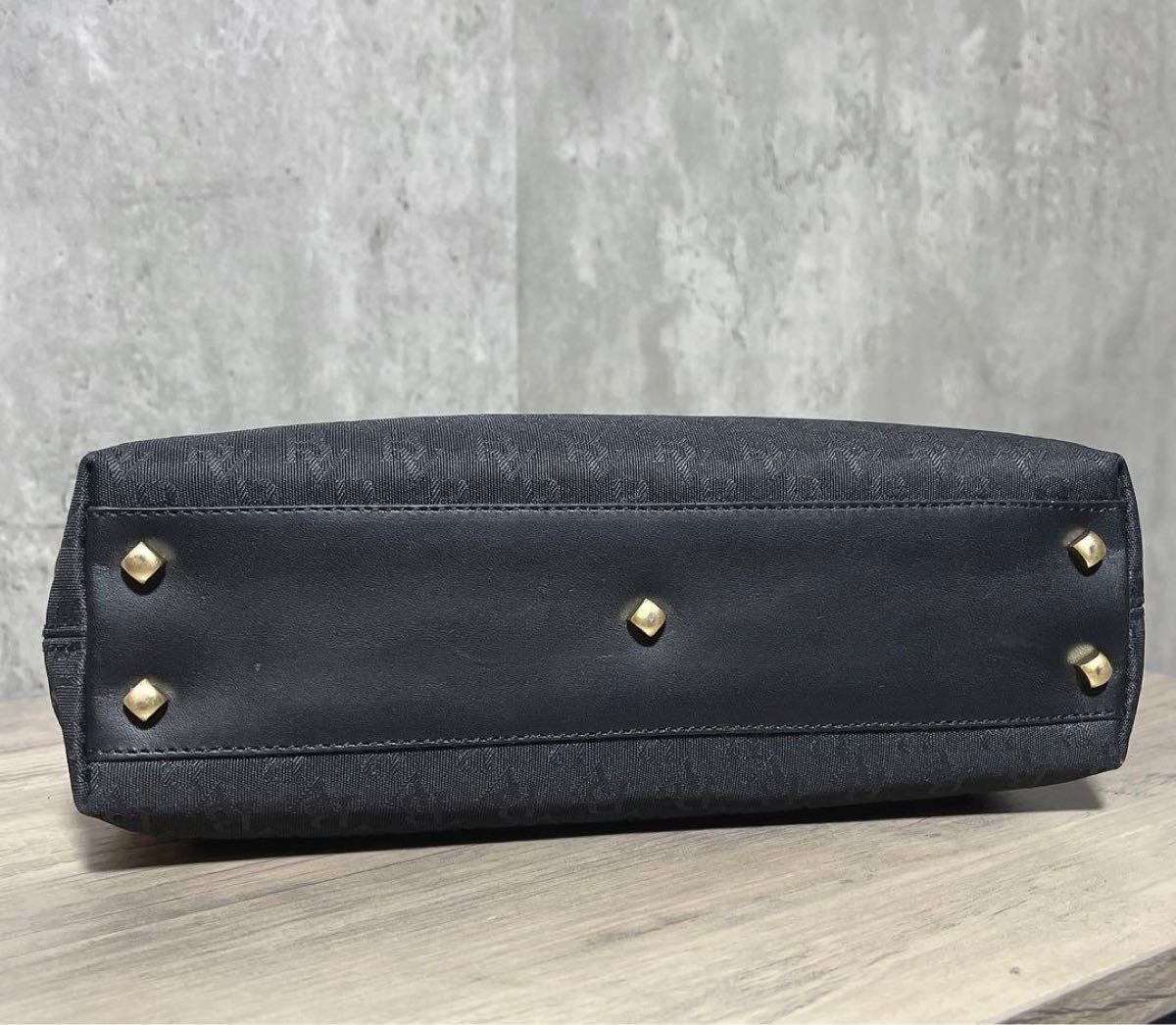 【希少】ボッテガヴェネタ 2WAY ハンドバッグ レザー モノグラム ロゴ BOTTEGA VENETA