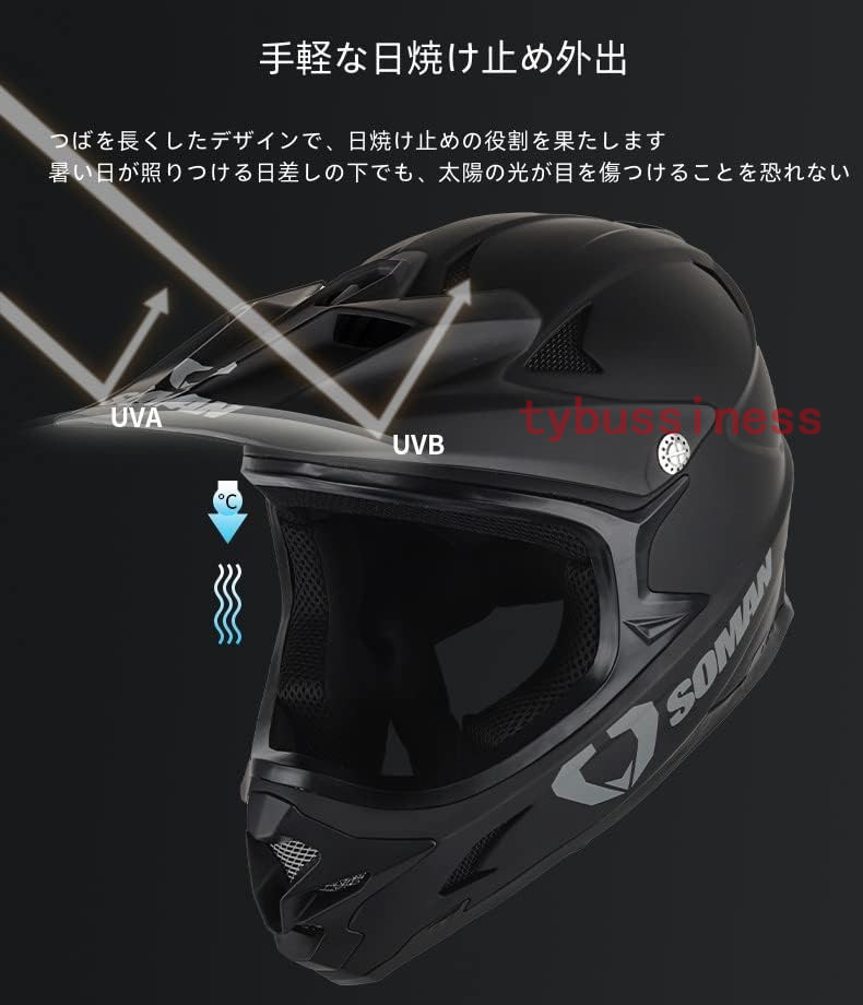 新品ゴーグル付きオフロードヘルメットバイク ラリーヘルメット マウンテンオフロードヘルメットSM-M9 フルフェイスヘルメット オフロード_画像4
