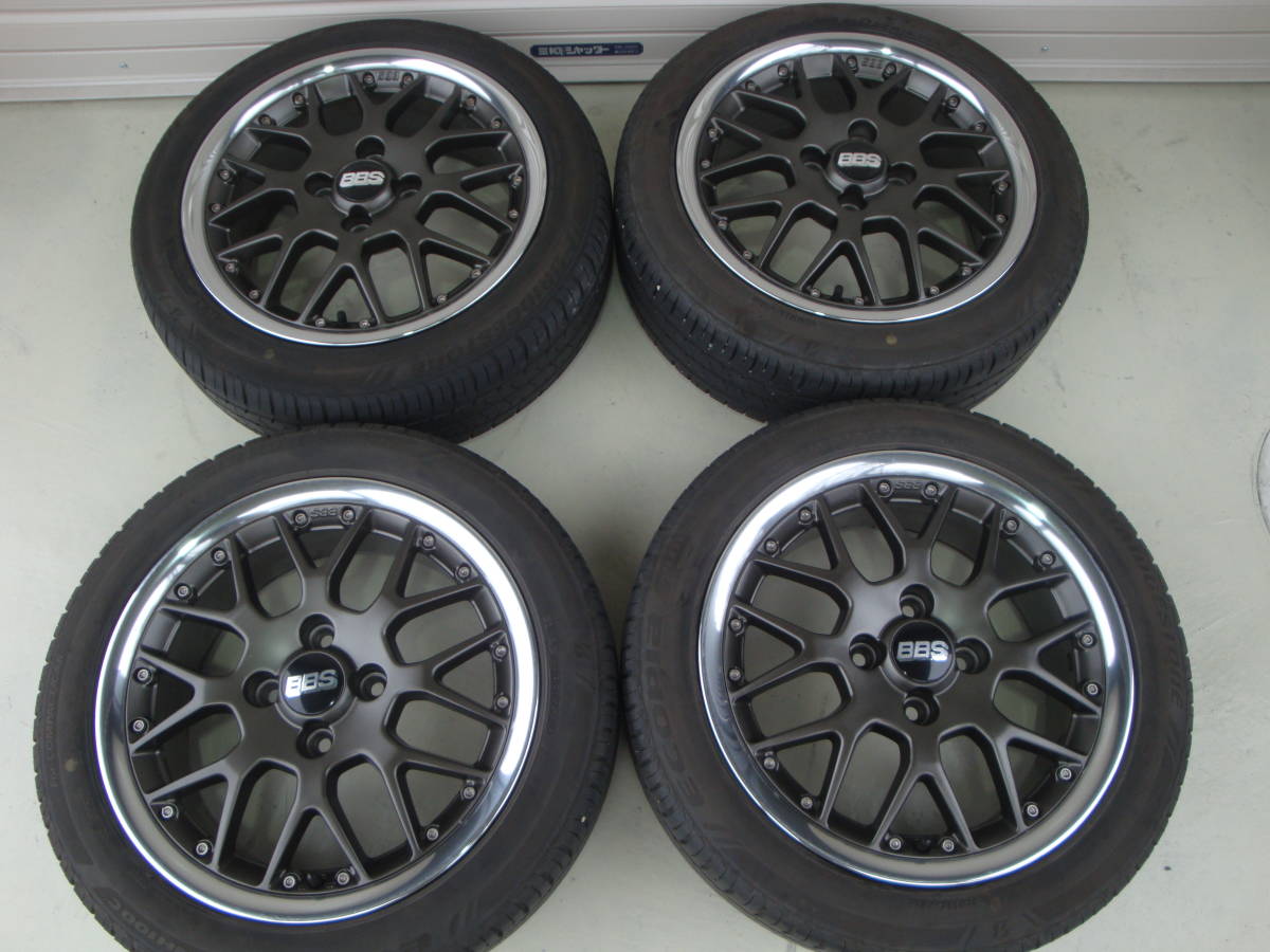 軽四・軽トラに!ワーゲン純正 BBS 15インチアルミ+BS エコピア NH100C 165/55R15 4本セット!!_画像1