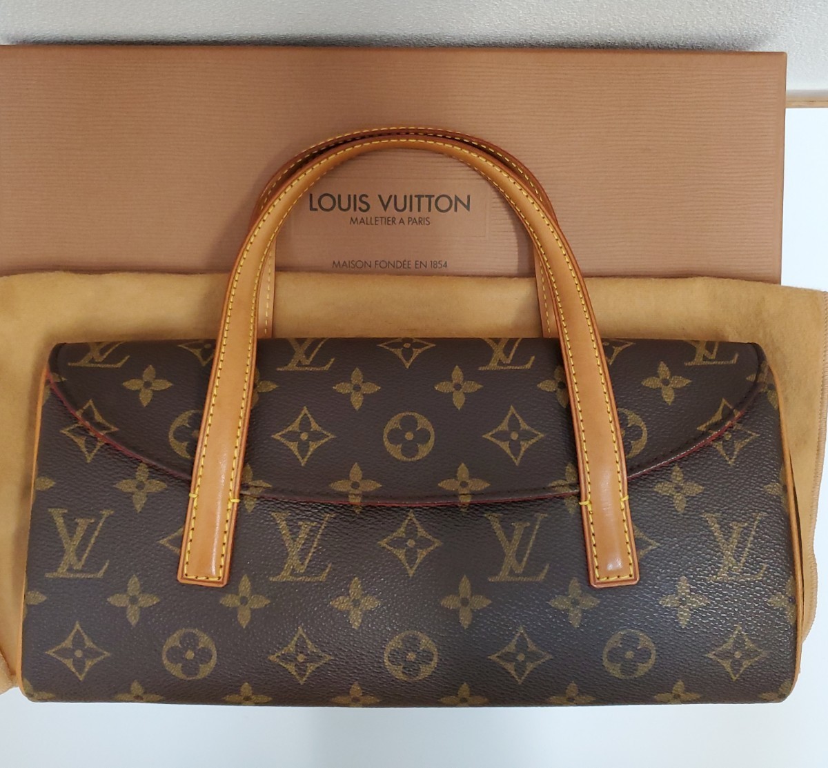 通販激安】 LOUIS VUITTON ソナチネ ハンドバッグ モノグラム