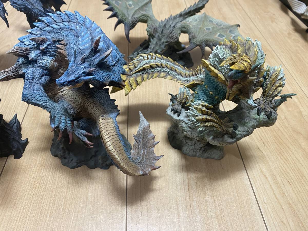 モンスターハンター クリエイターズモデル リオレウス亜種 ラギアクルス ブラキディオス ジンオウガ リオレイア おまけリオレウス計６体_画像3