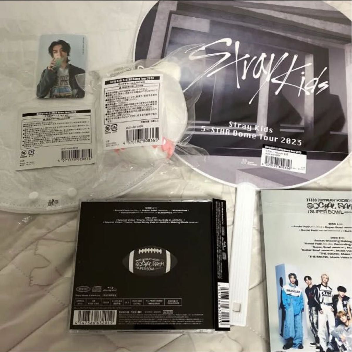 straykidsヒョンジンうちわ うちわケースバッグチャーム CDトレカ