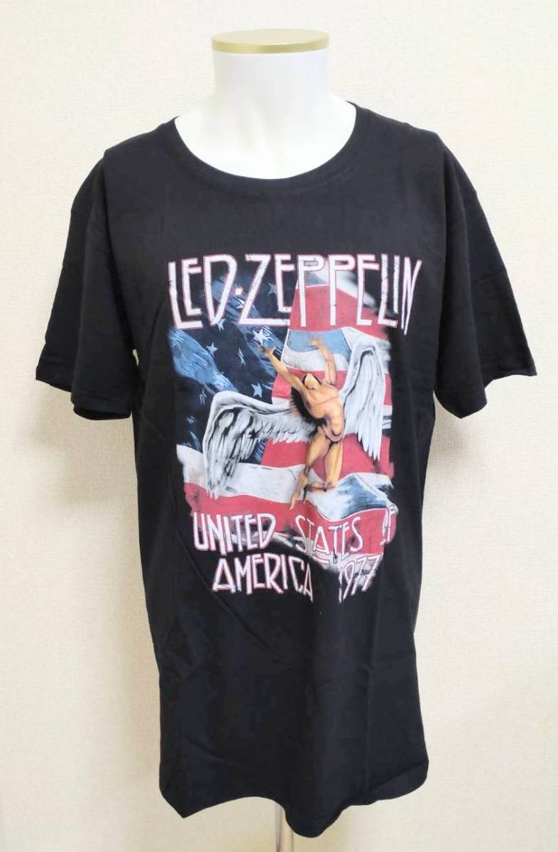 送料無料　【XXLサイズ】レッド・ツェッペリン　Tシャツ　Led Zeppelin　ジミー・ペイジ　ロックバンド　ファンスマ_画像1