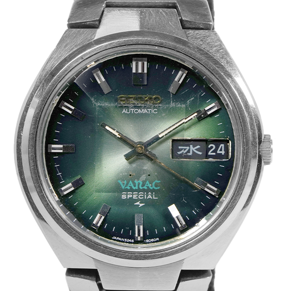 腕時計 SEIKO セイコー KING SEIKO キングセイコー バナックスペシャル 5246-6050 自動巻 5面カットガラス デイデイト メンズ_画像3