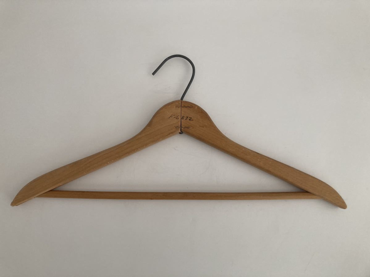 50's- US ヴィンテージ ハンガー Vintage clothes hanger 木製ハンガー ジャンティーク購入_画像1